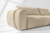 LIRA Sofa und Sitzhocker aus Bouclé-Stoff in Hellbeige hellbeige - Foto 15