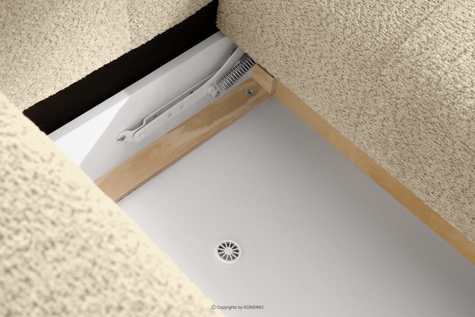 LIRA Sofa und Sitzhocker aus Bouclé-Stoff in Hellbeige hellbeige - Foto 18