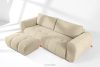 LIRA Sofa und Sitzhocker aus Bouclé-Stoff in Hellbeige hellbeige - Foto 2