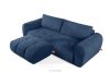 LIRA Sofa und Sitzhocker aus Bouclé-Stoff in Marineblau marineblau - Foto 4