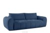 LIRA Sofa und Sitzhocker aus Bouclé-Stoff in Marineblau marineblau - Foto 6