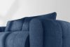 LIRA Sofa und Sitzhocker aus Bouclé-Stoff in Marineblau marineblau - Foto 13