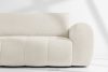 LIRA Narożnik lewy i puf w tkaninie boucle biały weiß - Foto 10
