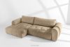 LIRA Narożnik lewy  i puf w tkaninie boucle beżowy beige - Foto 24