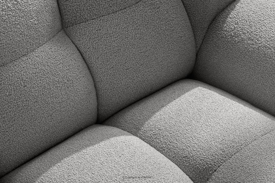 VENA Gesteppter Sessel im modernen Stil hellgrau hellgrau - Foto 9