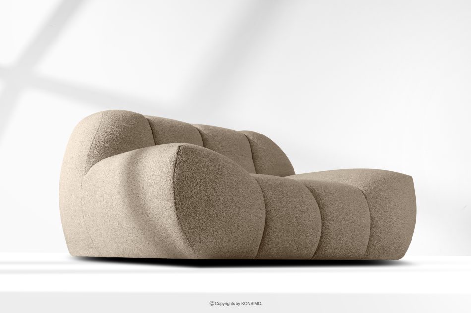 VENA Gesteppter Sessel im modernen Stil beige beige - Foto 11