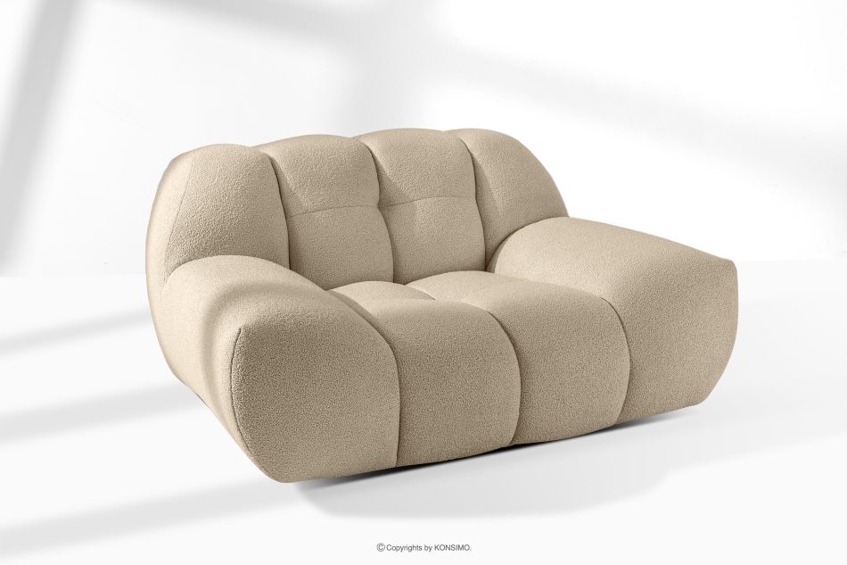 VENA Sessel im Japandi-Stil hellbeige hellbeige - Foto 10