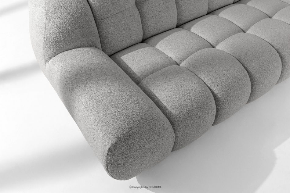 VENA Zweisitzer-Sofa im modernen Stil hellgrau hellgrau - Foto 8