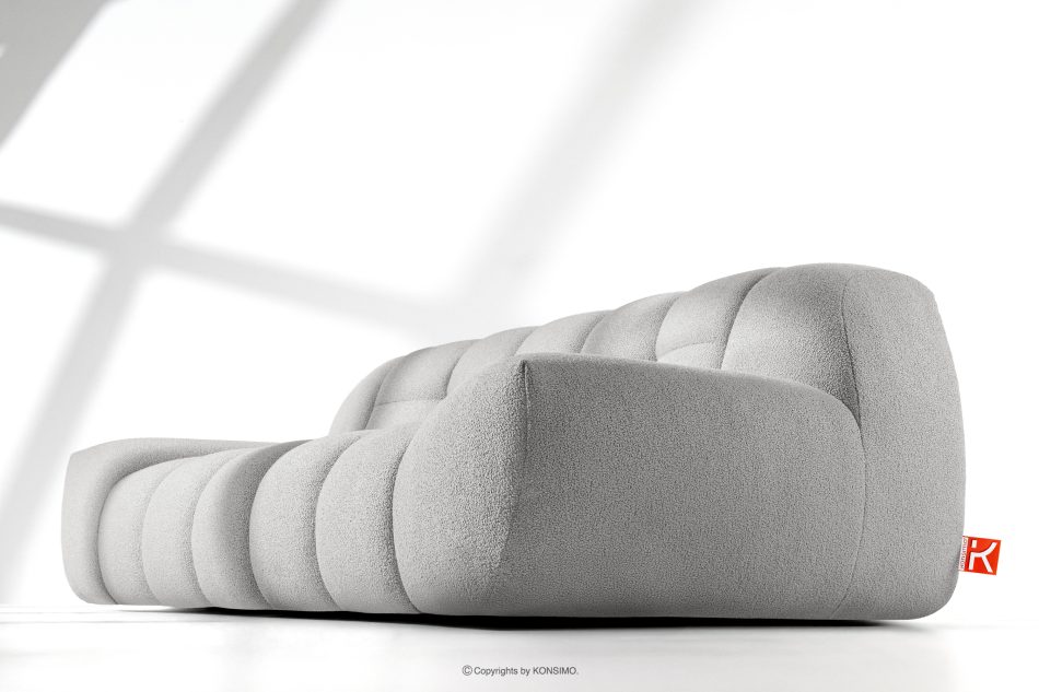 VENA Zweisitzer-Sofa im modernen Stil hellgrau hellgrau - Foto 12