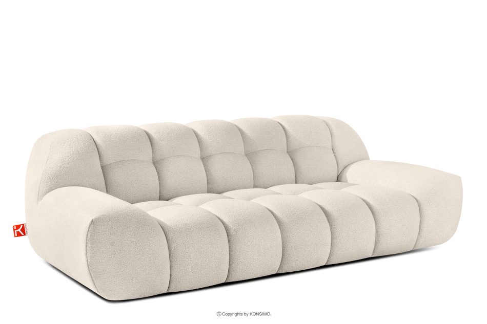 VENA Zweisitzer-Sofa im Japandi-Stil weiß weiß - Foto 2