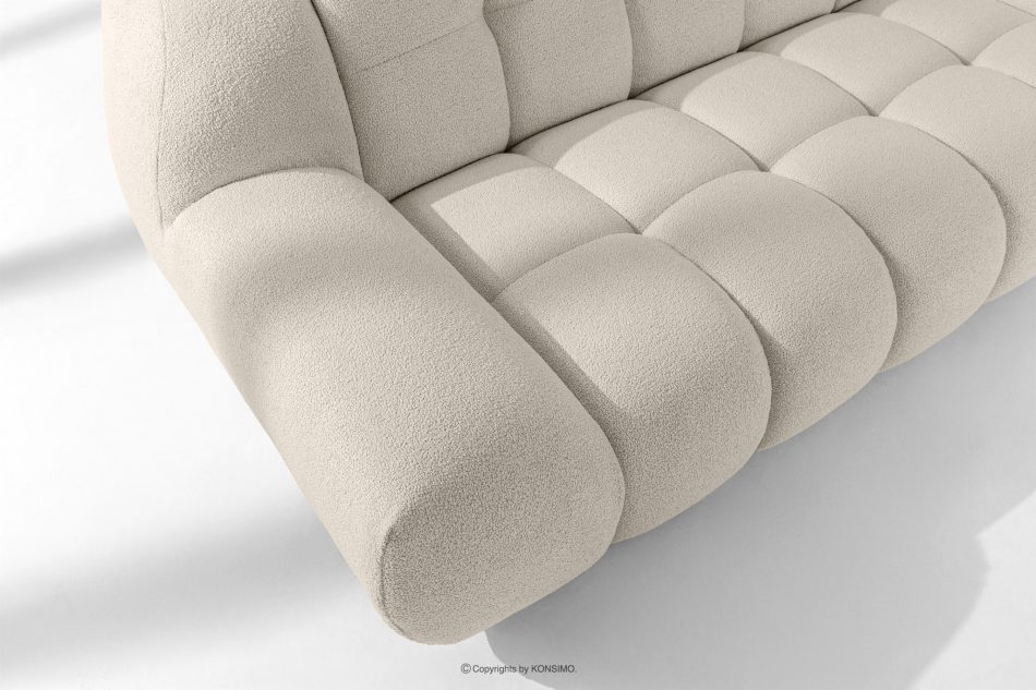 VENA Zweisitzer-Sofa im Japandi-Stil weiß weiß - Foto 8