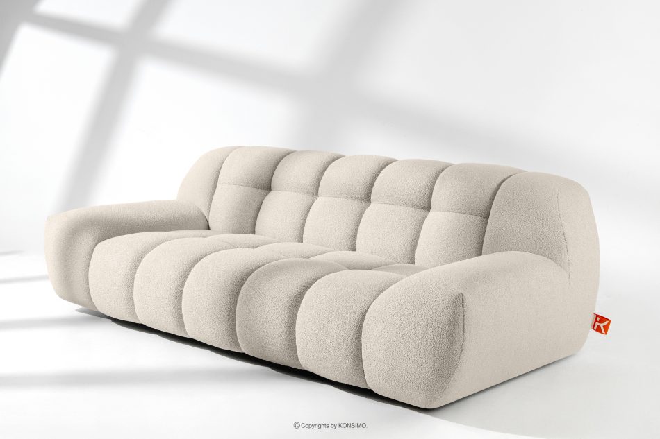 VENA Zweisitzer-Sofa im Japandi-Stil weiß weiß - Foto 11