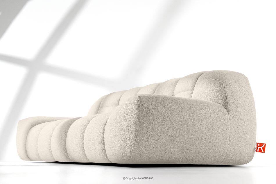 VENA Zweisitzer-Sofa im Japandi-Stil weiß weiß - Foto 12