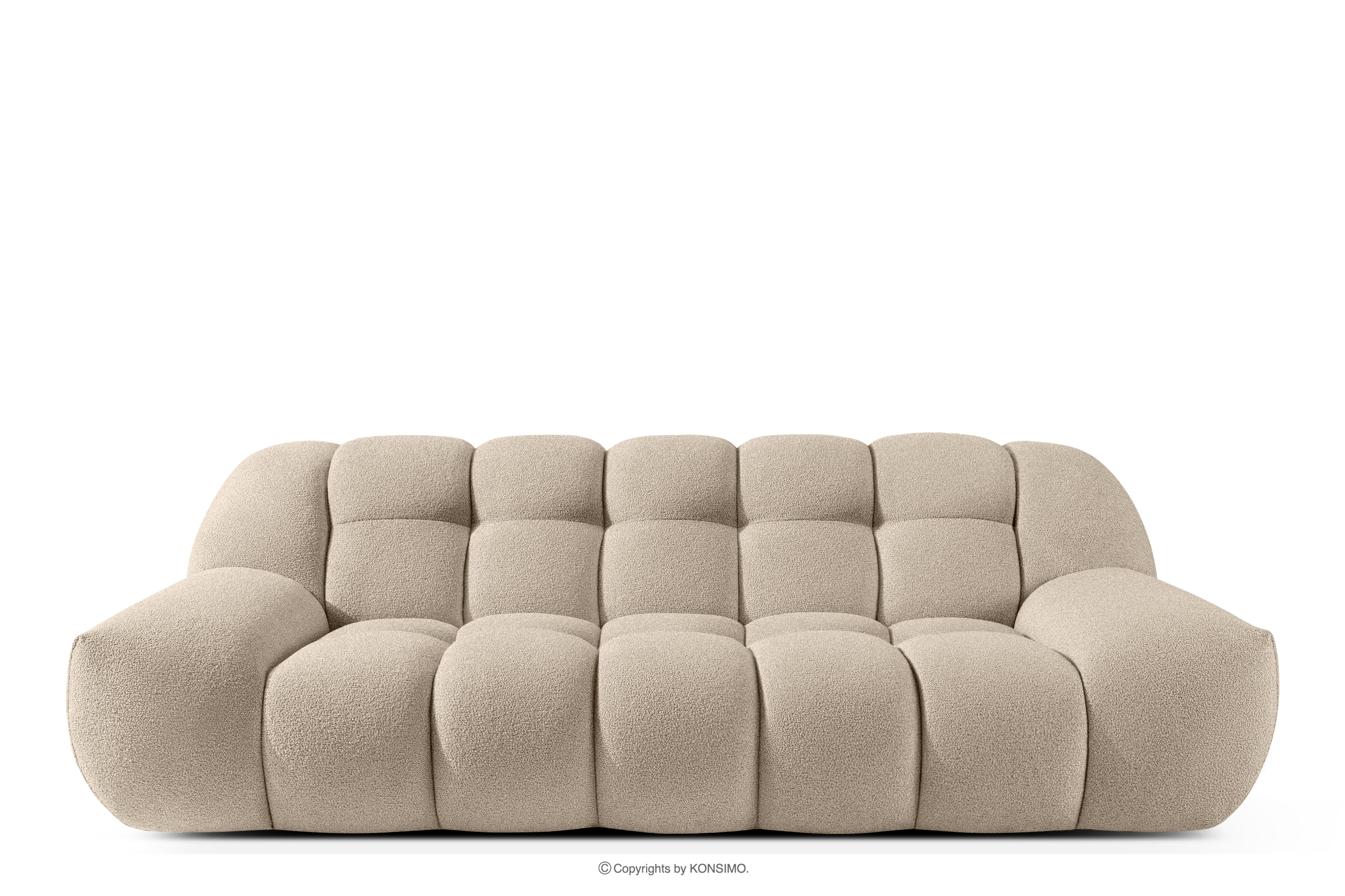 Zweisitzer-Sofa im modernen Stil beige VENA