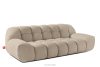 VENA Zweisitzer-Sofa im modernen Stil beige beige - Foto 3