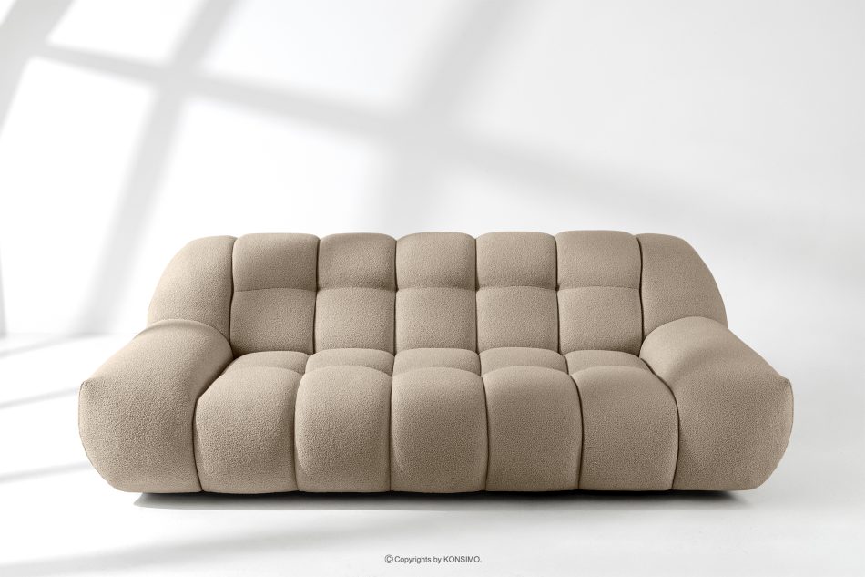 VENA Zweisitzer-Sofa im modernen Stil beige beige - Foto 1