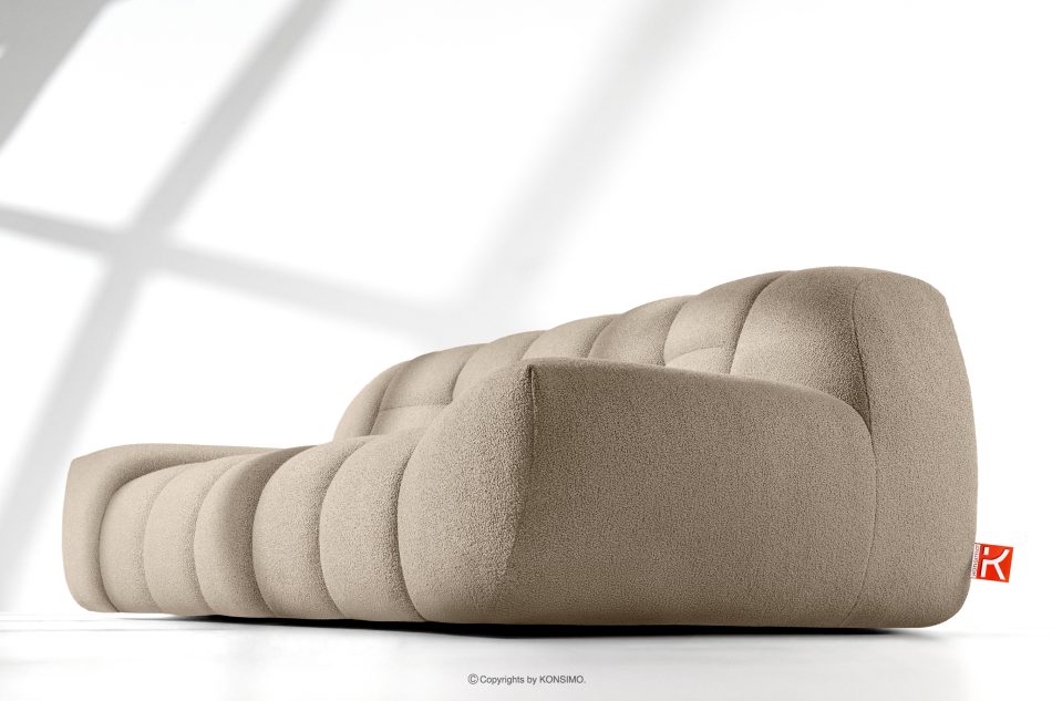 VENA Zweisitzer-Sofa im modernen Stil beige beige - Foto 12