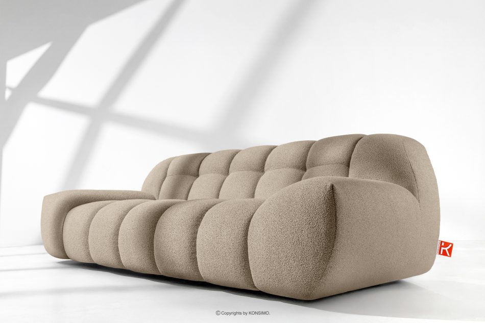 VENA Zweisitzer-Sofa im modernen Stil beige beige - Foto 13