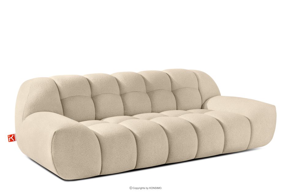 VENA Zweisitzer-Sofa im Japandi-Stil hellbeige hellbeige - Foto 2