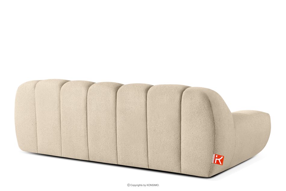 VENA Zweisitzer-Sofa im Japandi-Stil hellbeige hellbeige - Foto 4
