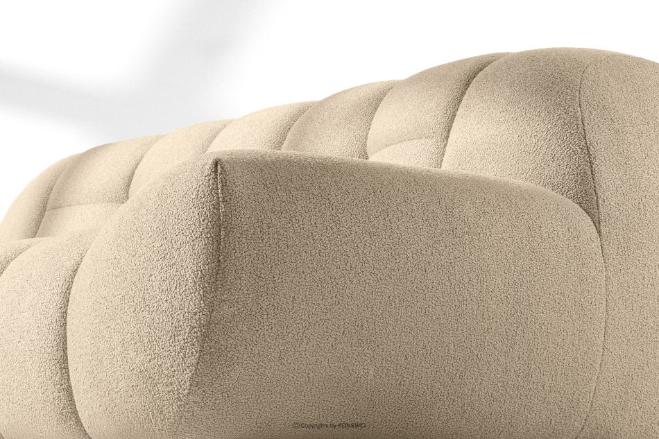VENA Zweisitzer-Sofa im Japandi-Stil hellbeige hellbeige - Foto 7