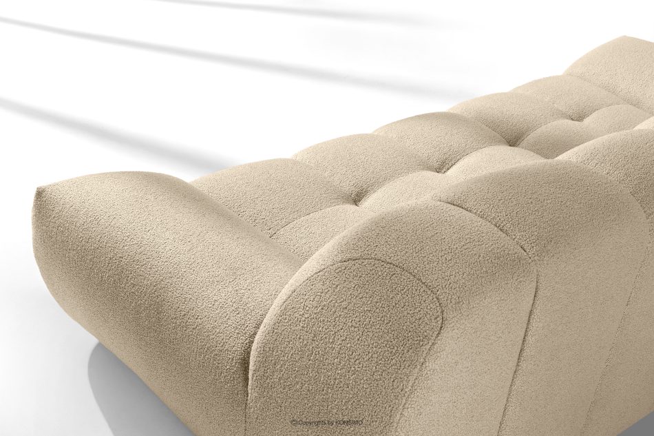 VENA Zweisitzer-Sofa im Japandi-Stil hellbeige hellbeige - Foto 9