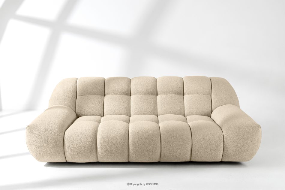 VENA Zweisitzer-Sofa im Japandi-Stil hellbeige hellbeige - Foto 10