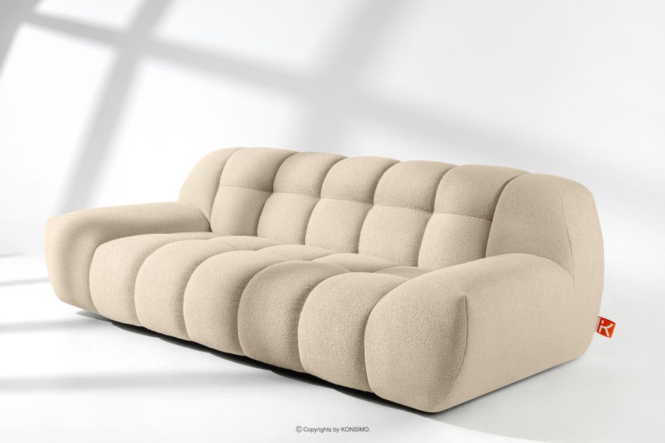 VENA Zweisitzer-Sofa im Japandi-Stil hellbeige hellbeige - Foto 11