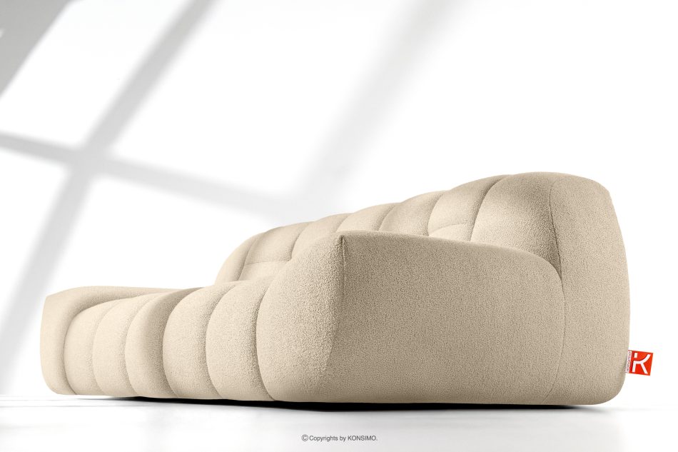 VENA Zweisitzer-Sofa im Japandi-Stil hellbeige hellbeige - Foto 12