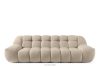 Dreisitzer-Sofa im modernen Stil beige
