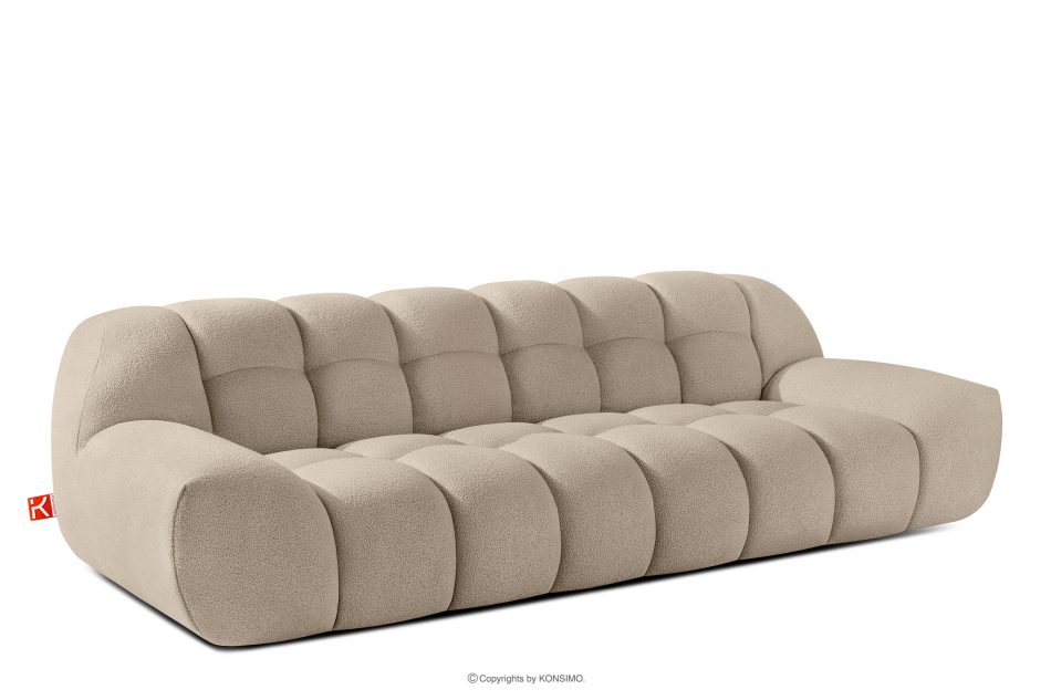VENA Dreisitzer-Sofa im modernen Stil beige beige - Foto 2