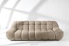 VENA Dreisitzer-Sofa im modernen Stil beige beige - Foto 10