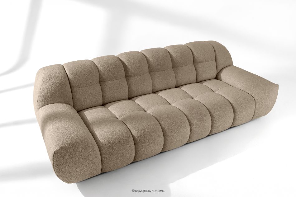 VENA Dreisitzer-Sofa im modernen Stil beige beige - Foto 13