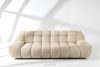 VENA Dreisitzer-Sofa im Japandi-Stil hellbeige hellbeige - Foto 10