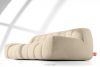 VENA Dreisitzer-Sofa im Japandi-Stil hellbeige hellbeige - Foto 12