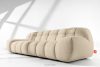VENA Dreisitzer-Sofa im Japandi-Stil hellbeige hellbeige - Foto 13