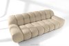 VENA Dreisitzer-Sofa im Japandi-Stil hellbeige hellbeige - Foto 14