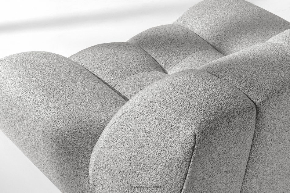 VENA Sessel und Sitzhocker im Japandi-Stil hellgrau hellgrau - Foto 8