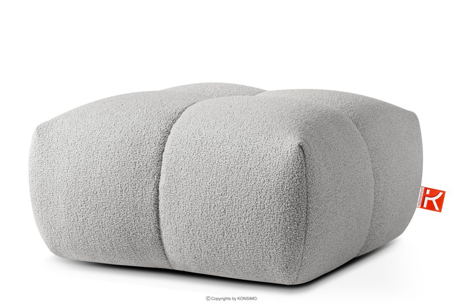 VENA Sessel und Sitzhocker im Japandi-Stil hellgrau hellgrau - Foto 11