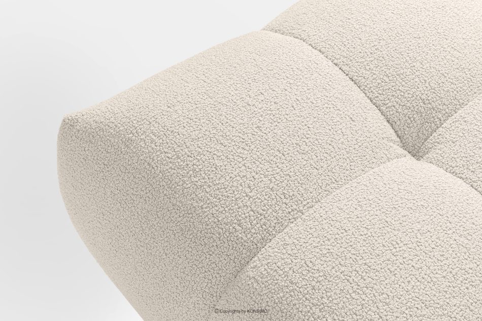 VENA Sessel und Sitzhocker im Japandi-Stil weiß weiß - Foto 12