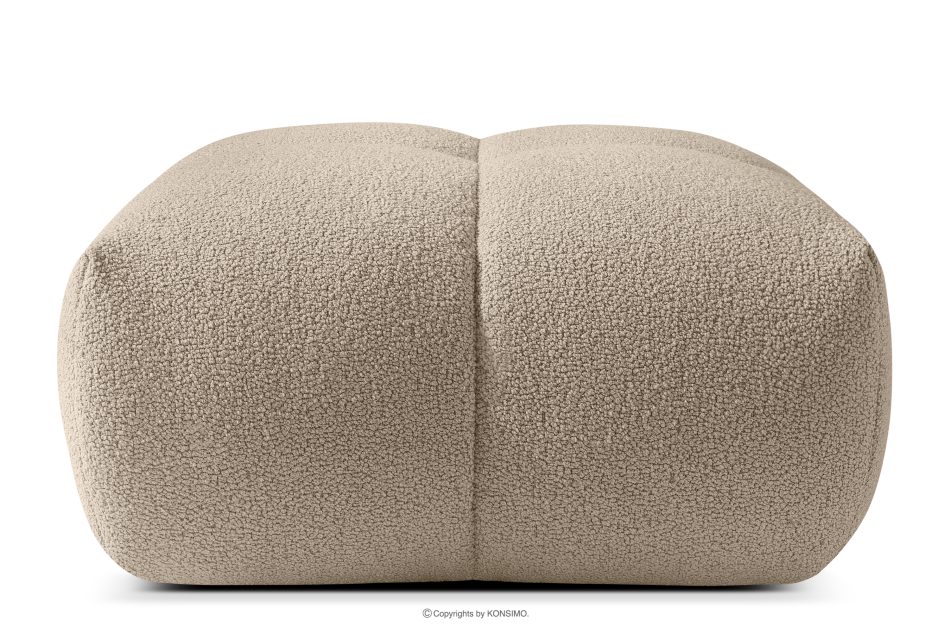 VENA Sessel und Sitzhocker im Japandi-Stil beige beige - Foto 10