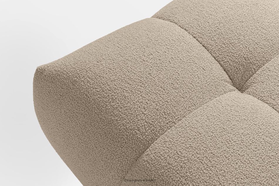 VENA Sessel und Sitzhocker im Japandi-Stil beige beige - Foto 12