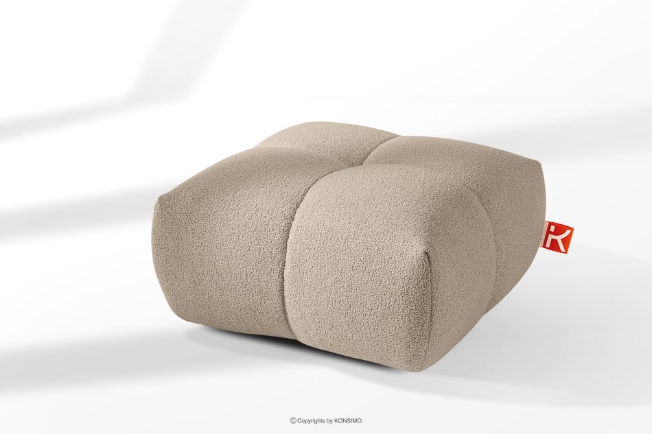 VENA Sessel und Sitzhocker im Japandi-Stil beige beige - Foto 15