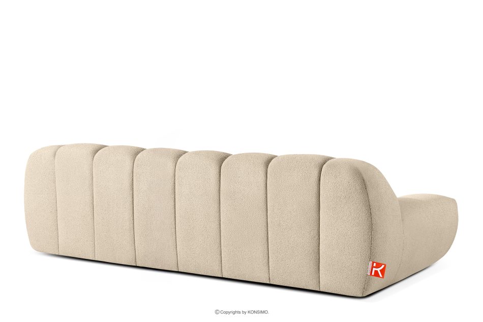 VENA Garnitur aus gepolsterten Möbeln für das Wohnzimmer im Japandi-Stil hellbeige hellbeige - Foto 5