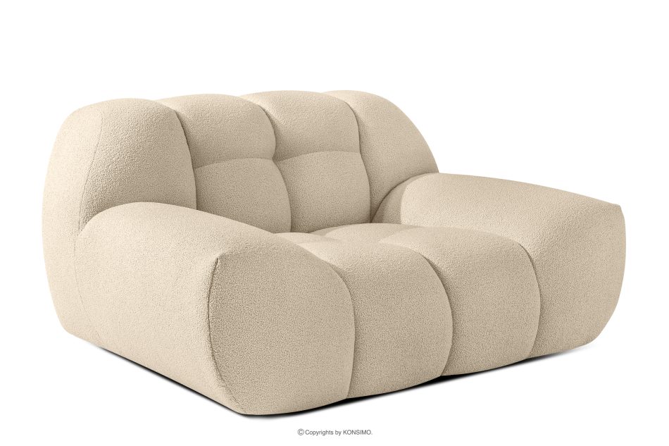 VENA Garnitur aus gepolsterten Möbeln für das Wohnzimmer im Japandi-Stil hellbeige hellbeige - Foto 9