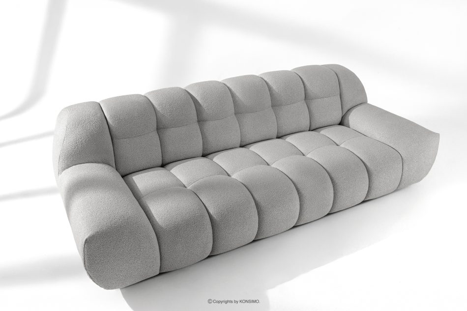 VENA Wohnzimmermöbel im Japandi-Stil hellgrau hellgrau - Foto 1