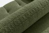 RAVIA Ecksofa mit Steppung im Japandi-Boucle-Stil rechts olivgrün olivgrün - Foto 12
