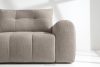 RAVIA Ecksofa mit Steppung im Japandi-Stil Boucle links grau grau - Foto 9