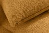 RAVIA Ecksofa mit Steppung im Japandi-Stil Boucle links honigfarben honigfarben - Foto 13