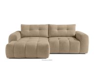 Ecksofa mit Steppung im Japandi-Stil Boucle links beige